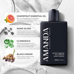Amanda Herbal Anti Dandruff Shampoo - Abera