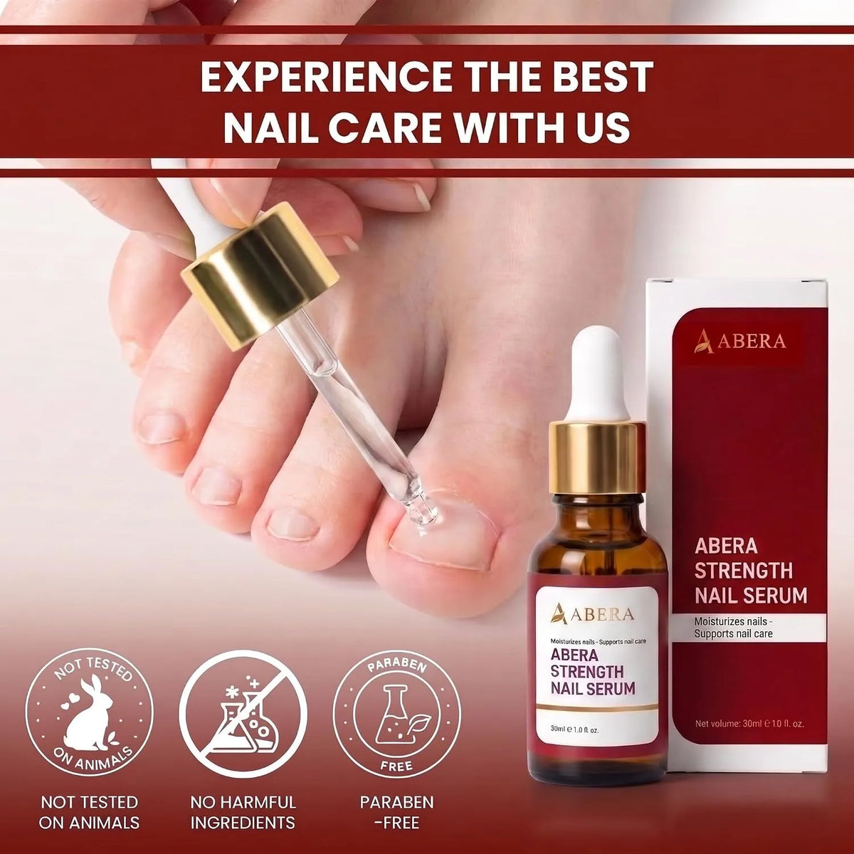 Abera Maximum Strength Nail Repair Serum