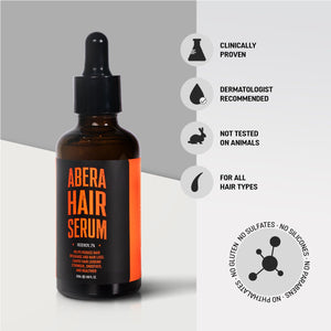 Abera Redensyl Hair Growth Serum Drug-Free Hair Thickening Serum - Abera